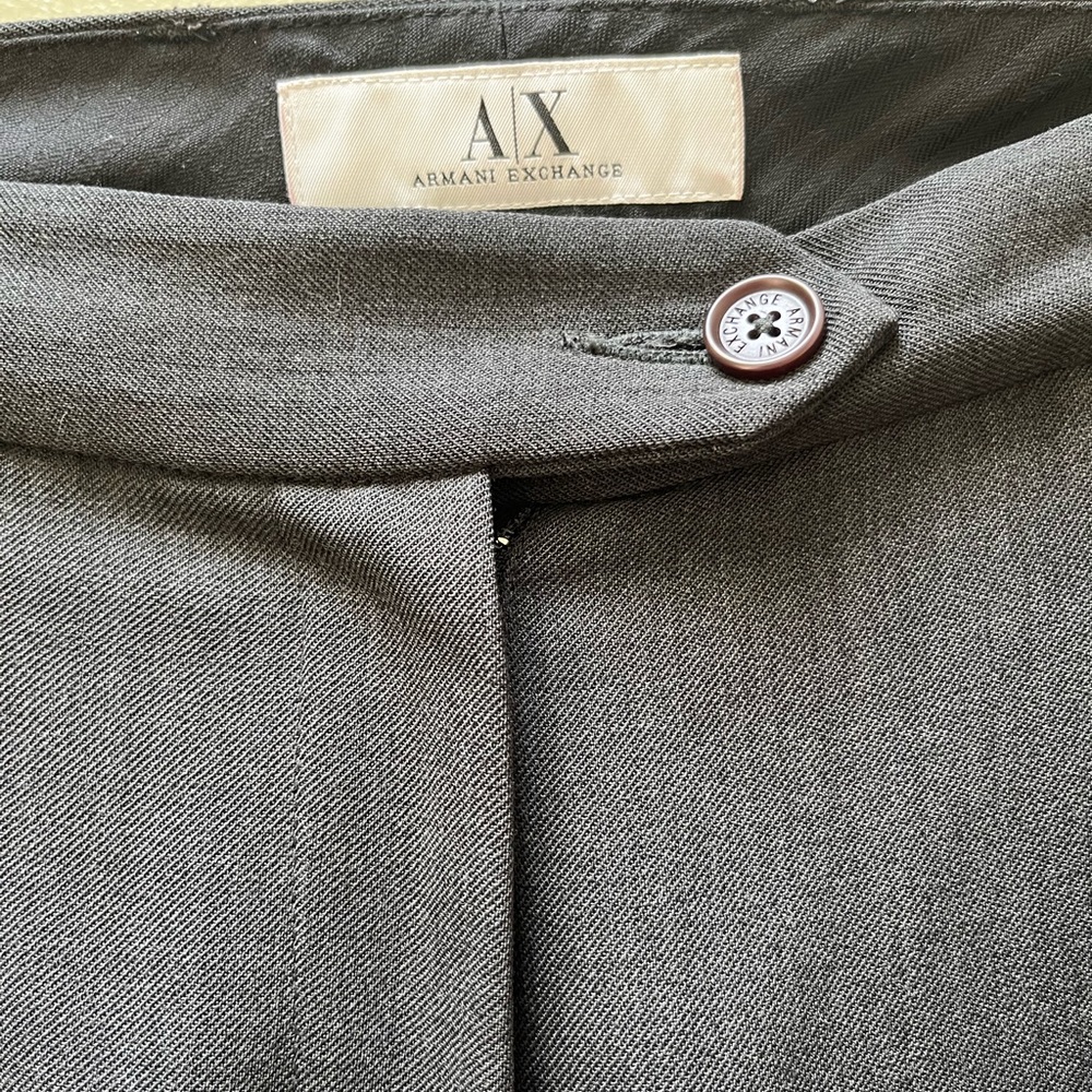 A/X Armani Exchange Gray- Back to the Office Pants with Sequins - Picture 2 of 9